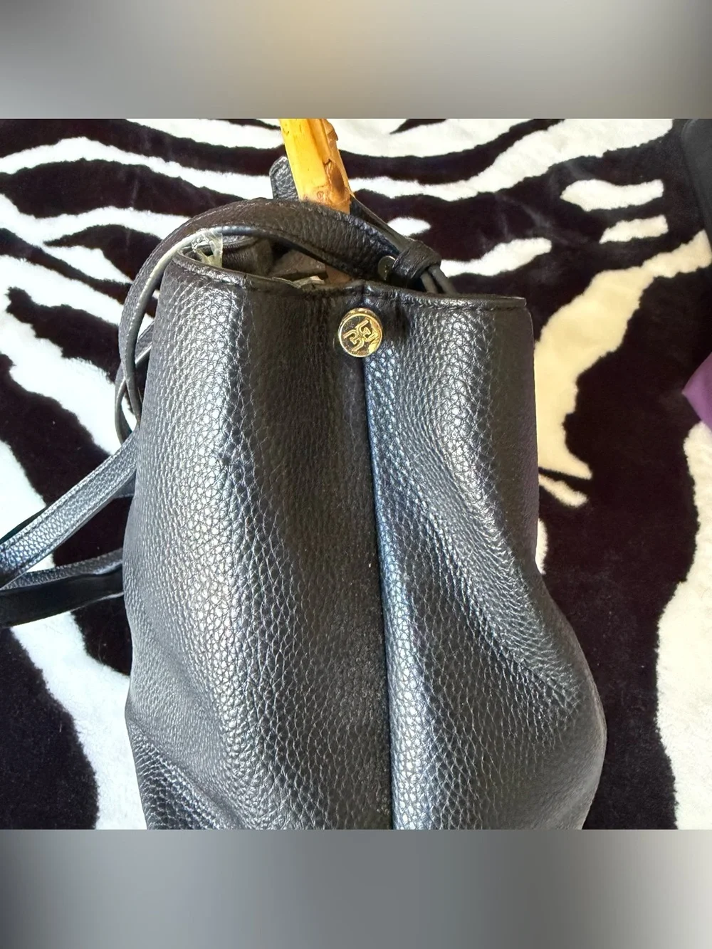 Sam Edelman lois Handbag W Bamboo Handle